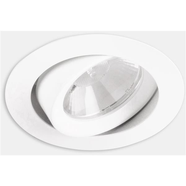 Downlight Play Flat Round Adjustable W K Cri Phase Cut