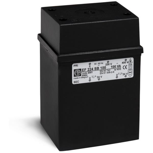 EREA - Veiligheidstransformator 1F - IP54 / 230-400 V / 2x0-24 V / 100 VA