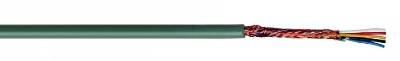 SPECIALE KABELS - Microfoon multi mantel PVC isolatie PVC globale afscherming CU vlecht 4x0,14mm²