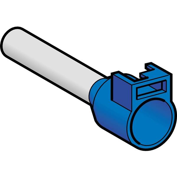 TELEMECANIQUE - Aangegoten draadhulsje voor markeringshouder formaat middellang 50 mm² blauw