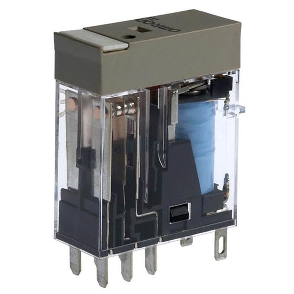 OMRON - Relais compact, plaque d'identification, indicateur mécanique, indicateur DEL,