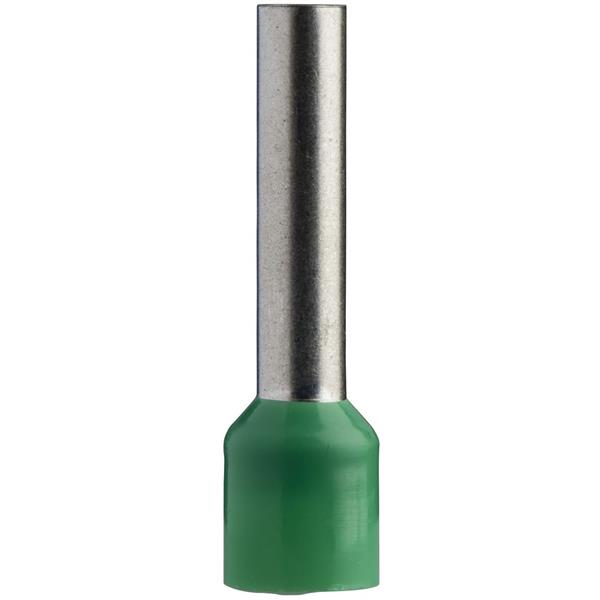 TELEMECANIQUE - Aangegoten draadhulsje - formaat lang - 6 mm² - groen