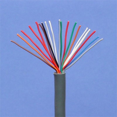 CABLEBEL - VVT telefoniekabel binnen F2 grijs samengedraaid per paar 150V 10X2X0,6mm
