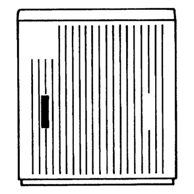 VYNCKIER - Gemonteerde voetpadkast EH3/AP-1