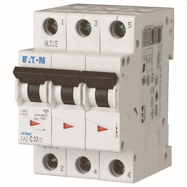 MOELLER - Disjoncteur 3P 10A 15kA courbe C