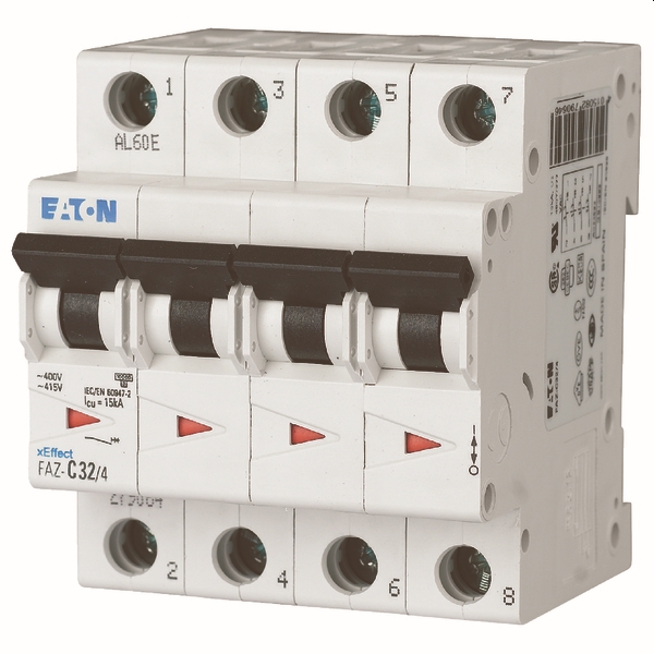 MOELLER - DISJ MOD COURBE C 25A 4P