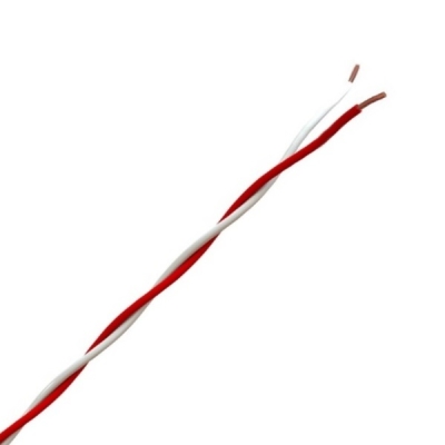 SPECIALE KABELS - Jumpwire rangeerdraad telefonie wit, rood 2X 0,5mm