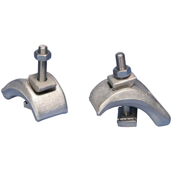 ERICO - Zwaar uitgevoerde balkklem strut montageprofiel, Staal, Therm.Verz., 3-33 mm Fle
