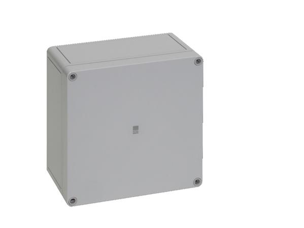 RITTAL - Polycarbonaat kast, 182x180x90mm BxHxD, RAL 7035, grijze deksel, zonder montagep