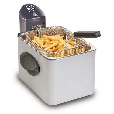 FRIFRI - Friteuse - 2000W - 2,5l - 800g frietjes - metalen mantel