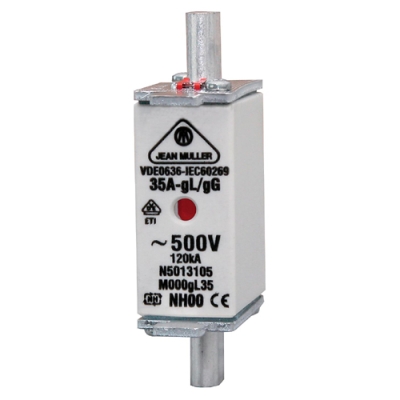 VYNCKIER - Fusible à couteaux pour protection des lignes M000 gL/gG 20A