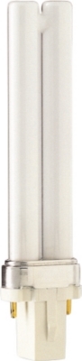 PHILIPS - Master PL-S 2 pin 7W G23 3000K 400lm CRI82