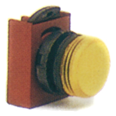 Vynckier - Voyant frontal standard diffuseur rond vert