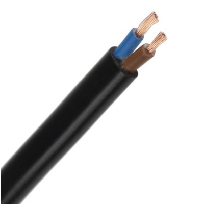 CABLEBEL - VTLBp H03VVH2-F câble de raccordement plat PVC souple 300V noir 2X0,75mm²
