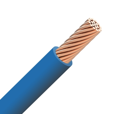 CABLEBEL - VOB H07V-R draad PVC samengeslagen 750V 70°C blauw 25mm²