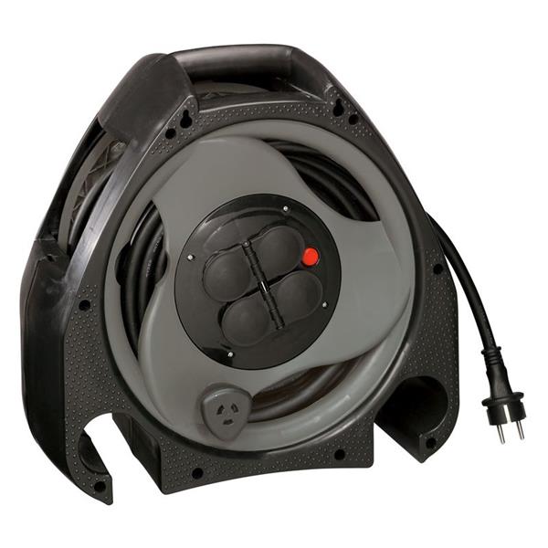 LEGRAND - Professionele kabelhaspel 4 x 2P+A 10/16A 250V IP44 3G1,5 - 50m