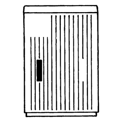 VYNCKIER - Gemonteerde voetpadkast EH3/AP-0