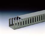 Vynckier - T1 goulotte de câblage 25x30 gris fente/lamelle 8/12mm