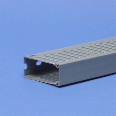 Vynckier - T1-E goulotte de câblage 25x60 gris fente/lamelle 4/6mm