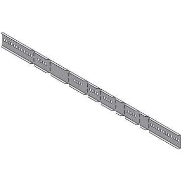 STAGOBEL - Eclisse (pliable) Tôle d'acier galvanisée Sendzimir, H: 60 mm Largeur: 957 mm