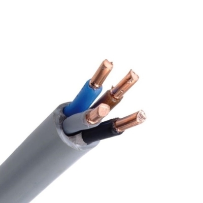 CABLEBEL - XVB câble d'installation XLPE/PVC 1kV F2 gris 4X4mm²