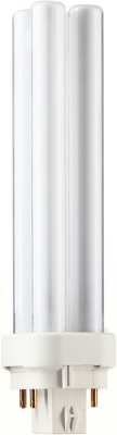 PHILIPS - Master PL-C 2 pin 10W G24D-1 3000K 600lm CRI>80