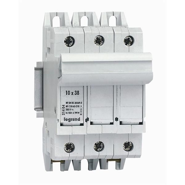 LEGRAND - Scheider SP38 3p voor industriële smeltpatronen 10 x 38 mm