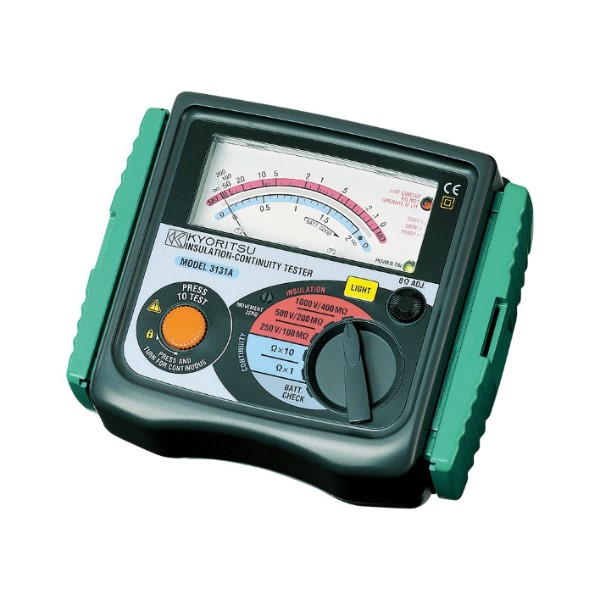 CCI - 3131A Analoge isolatiemeter / continuïteitsmeter 250/500/1000V tot 400MOhm