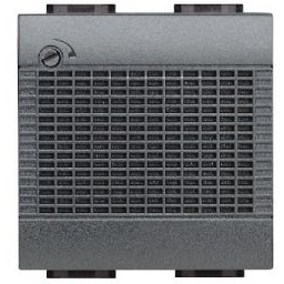 BTICINO - Sonnerie Living - électronique - 12V - 3 tonalités - avec réglage volume - 2 mod