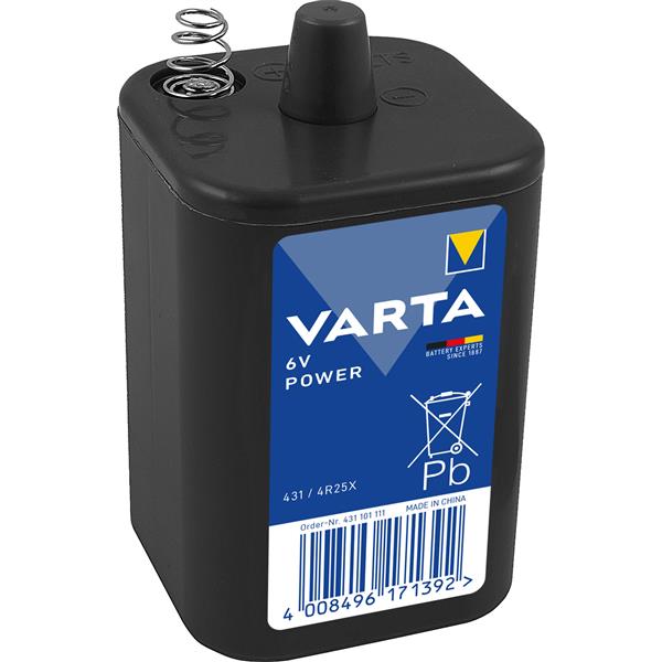 VARTA - PROGRAMME SPECIAL 4R25 bloc/ressorts 6volt 10000mAh blister1
