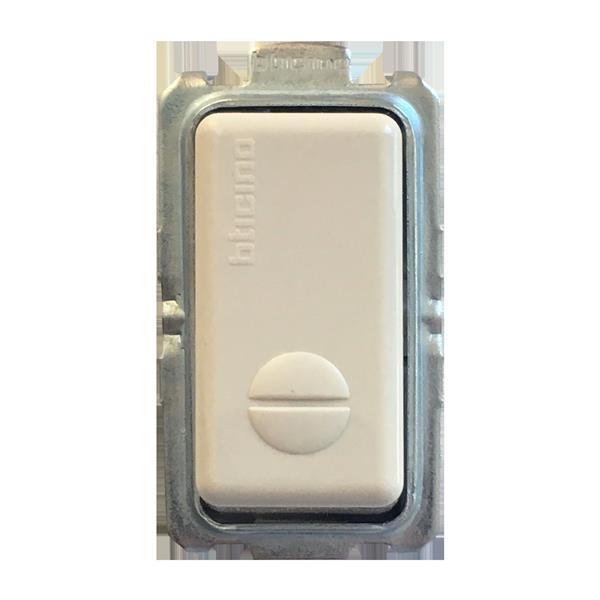 BTICINO - Drukknop Magic - 1P NO - 250 V - 10 A - verlichtbaar - 1 module