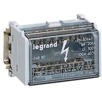LEGRAND - Modulaire verdeelklem 2p 125 A 15 klemmen - 18 kA - 8 modules