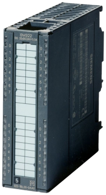 SIEMENS - SIMATIC S7-300, DIGITAL OUTPUT SM 322, OPTICALLY ISOLATED, 32DO, 24V DC, 0.5A, 1