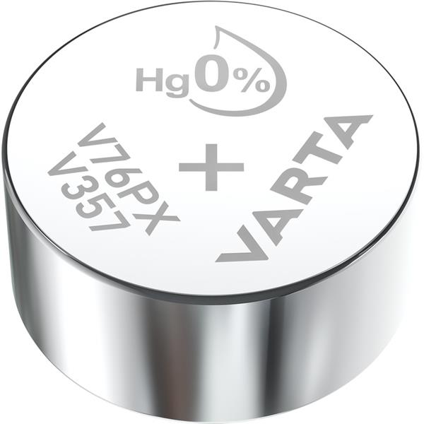 VARTA - Watch horlogebatterijen SR44 V357 Silver 1,55volt 180mAh blister1
