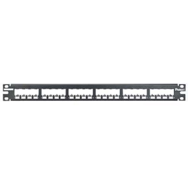 PANDUIT - 24-port all metal modular patch panel empty 1U