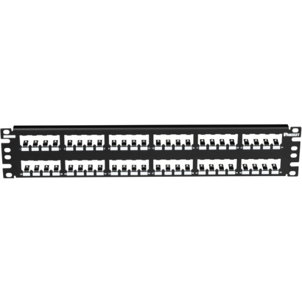 PANDUIT - 48-port all metal modular patch panel empty 2U
