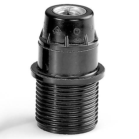 HUPPERTZ - Socket bakelite demi-filetage E14 blanc