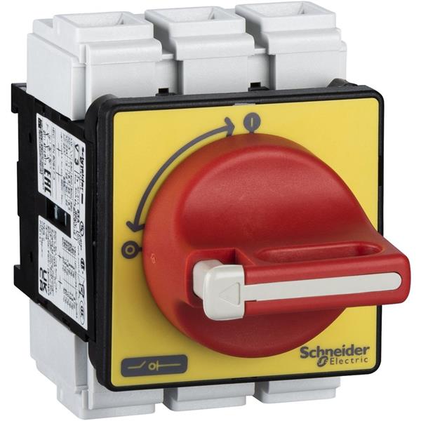 TELEMECANIQUE - Lastscheider VCF - 3P - 690V 63A - rode handgreep vergrendelbaar met hangslot