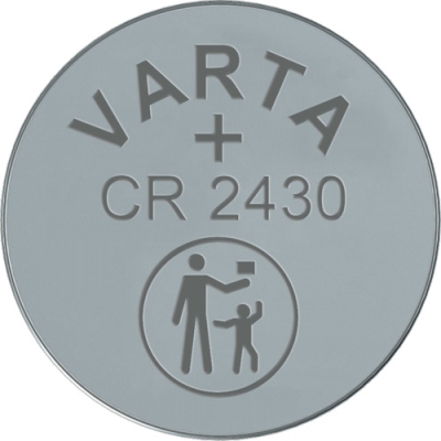 VARTA - ELECTRONICS piles boutons CR2430 Lithium 3volt 280mAh blister1