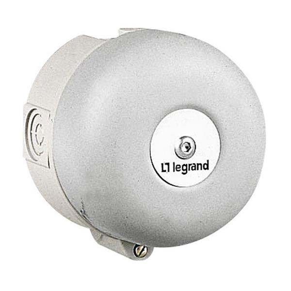 LEGRAND - Sonnerie forte puissance IP 40 230 V - 50 mA - 90 db - gris