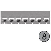 LEGRAND - Mémocab merkteken - cijfer 8 - grijs - breedte 2,3 mm