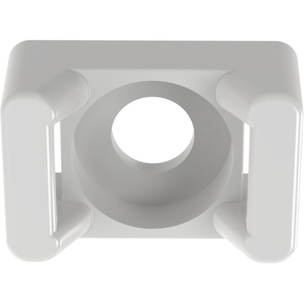 PANDUIT - Cable Tie Mount, .43'' (10.9mm)W, #6 Screw (M3), Nylon