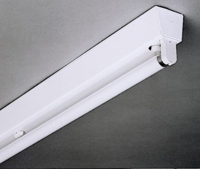 TECHNOLUX - Réglette T8 1x18W ind VVG base rigide blanc IP20