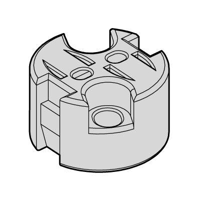 HUPPERTZ - Halogeen fitting 324 750mm universeel G4, GZ4, G5.3, GX5.3, G6.35, GY6.35