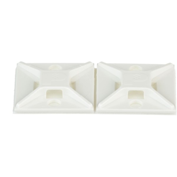 PANDUIT - Plakzadel, wit, 25,4x25,4x6,1mm