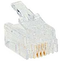 LEGRAND - Contactstop RJ 11 ronde kabel 4 contacten - breedte 9,65 mm
