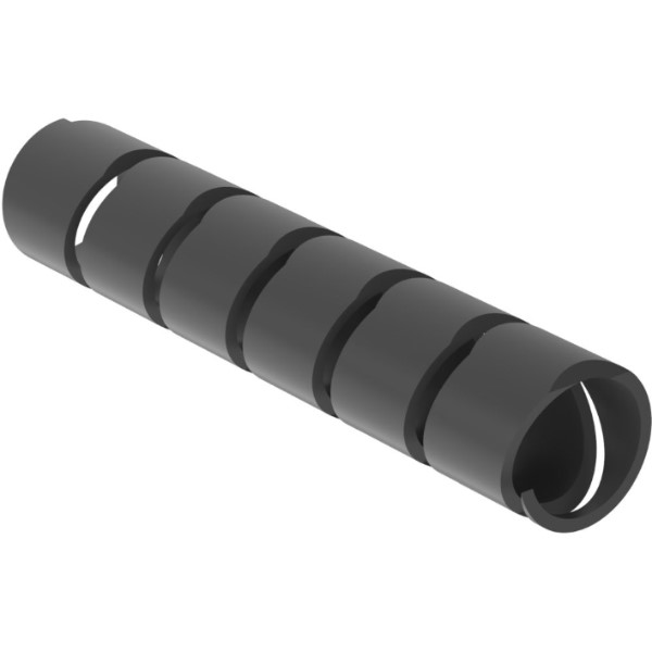 PANDUIT - Spiral Wrap, .25'' (6.3mm) x 100', Poly, Weather Resistant Black