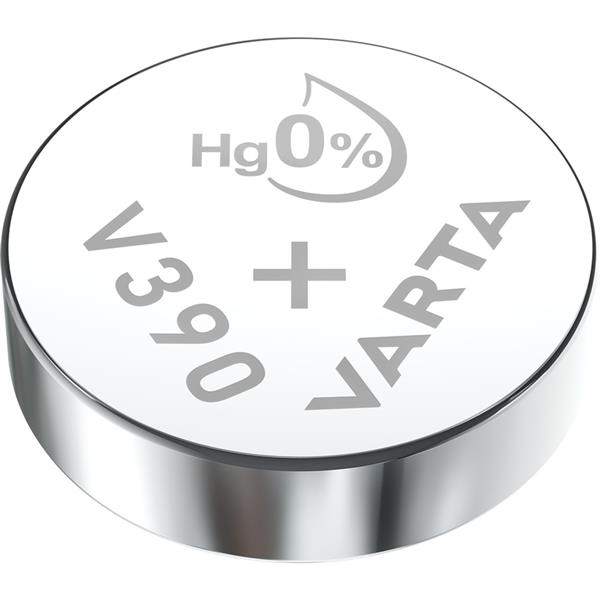 VARTA - Watch horlogebatterijen SR54 V390 Silver 1,55volt 80mAh blister1