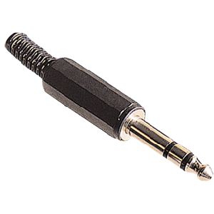 ELIMEX BVBA - 6,35mm mannelijke stereo jack - Plastiek - 10 stuks