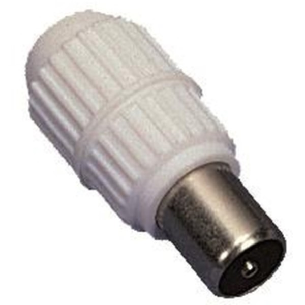 ELIMEX BVBA - 9,5mm Coaxiale mannelijke stekker met schoef - Plastiek